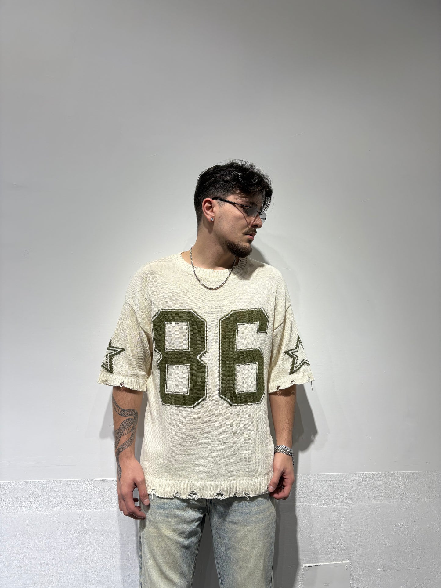 Shirt in filo 86 - RowedStore
