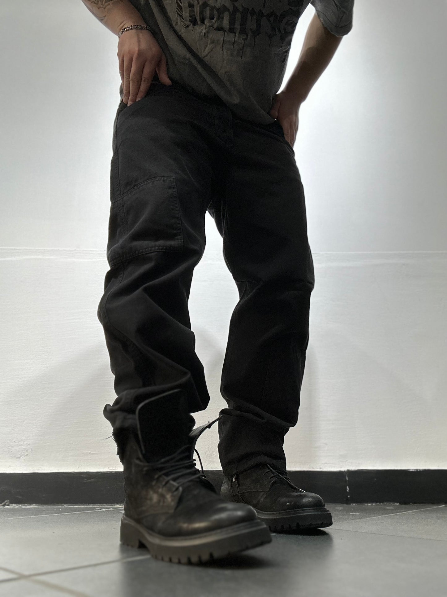 JEANS BAGGY NOIR - RowedStore