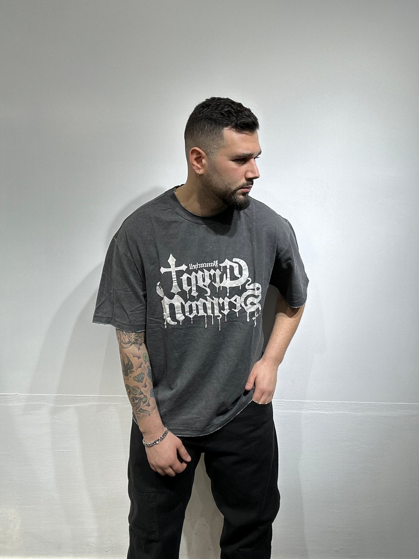 T-Shirt gotic black - RowedStore