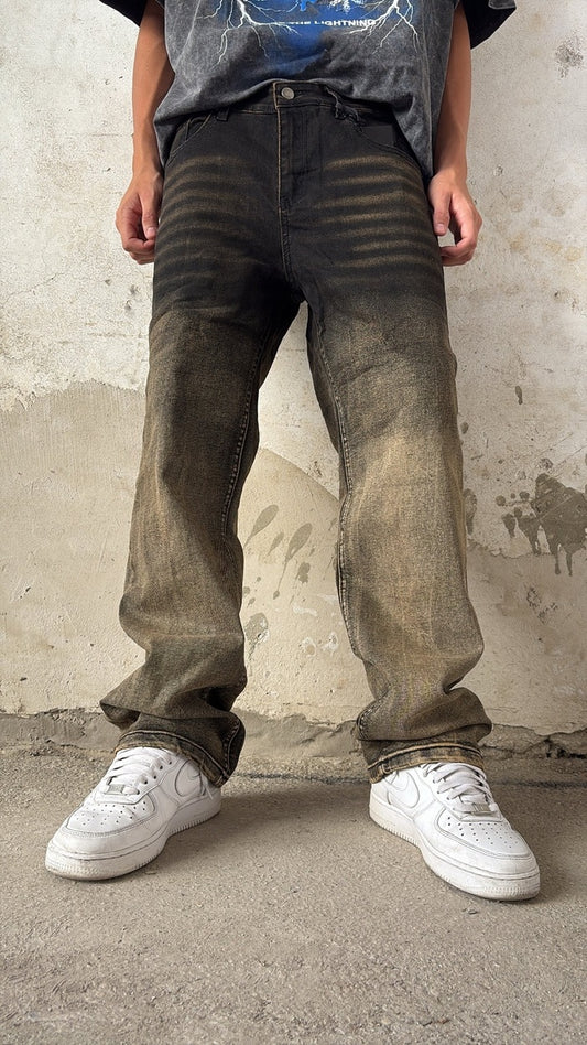 JEANS FUMÈ MOKA