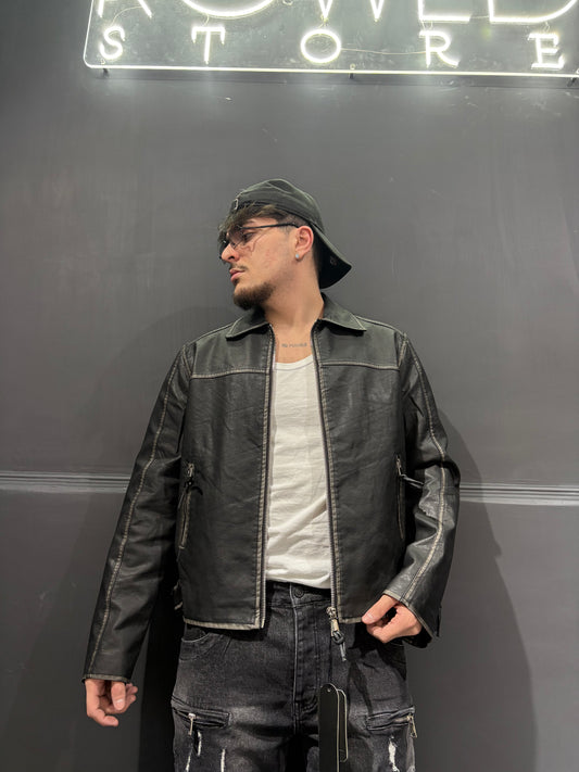 Jacket similpelle - RowedStore