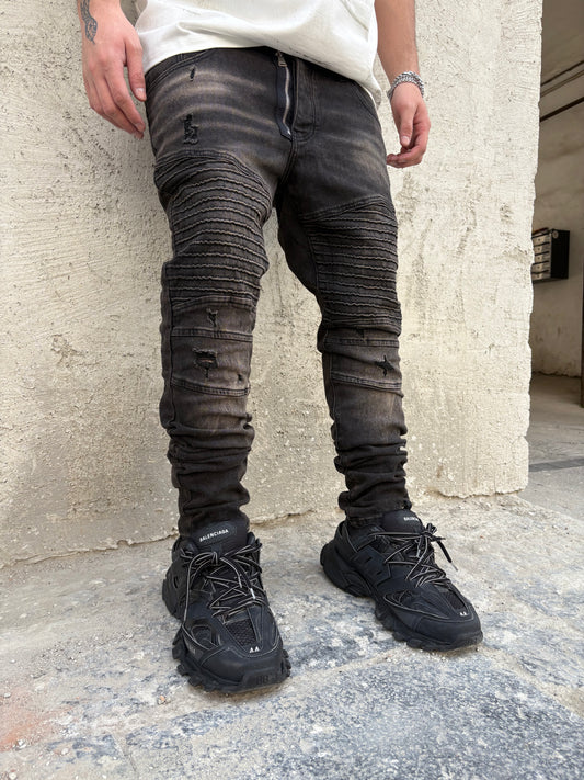 Biker zip Ruggine - RowedStore