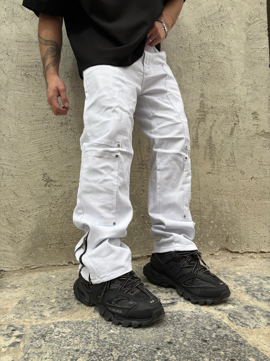 Flare white zip - RowedStore