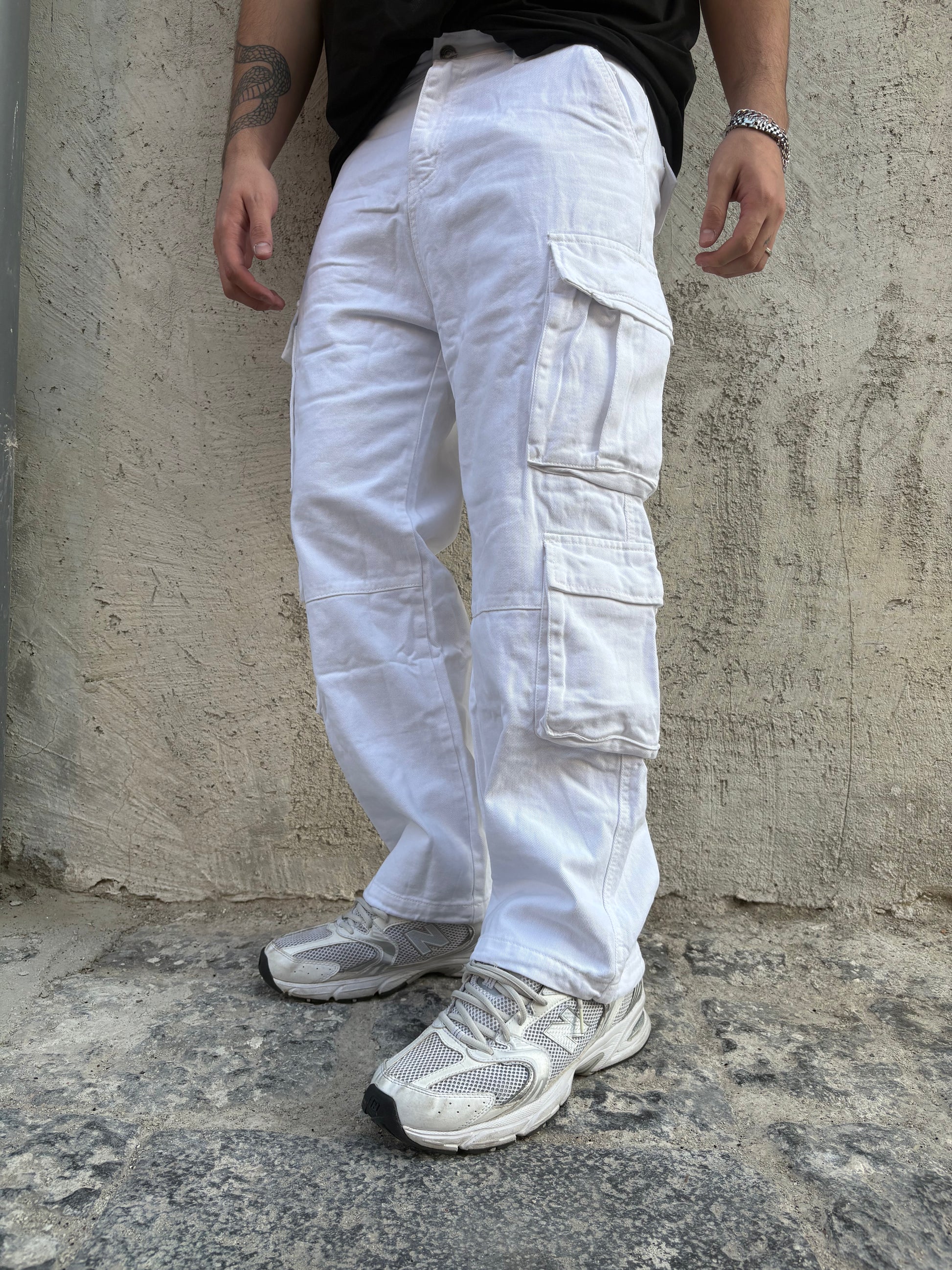 Baggy pocket white - RowedStore