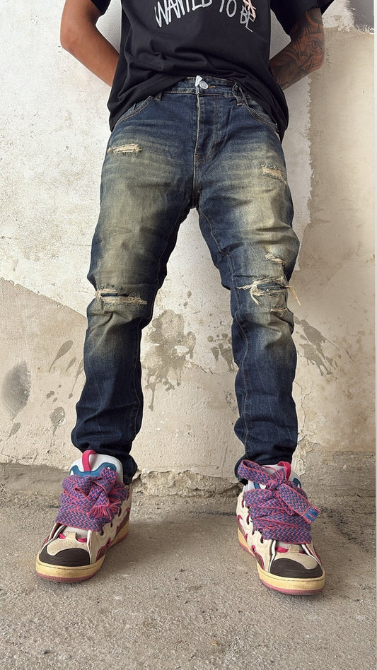 Jeans regular sabbia