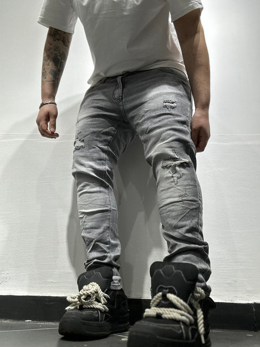 Jeans skinny grey - RowedStore